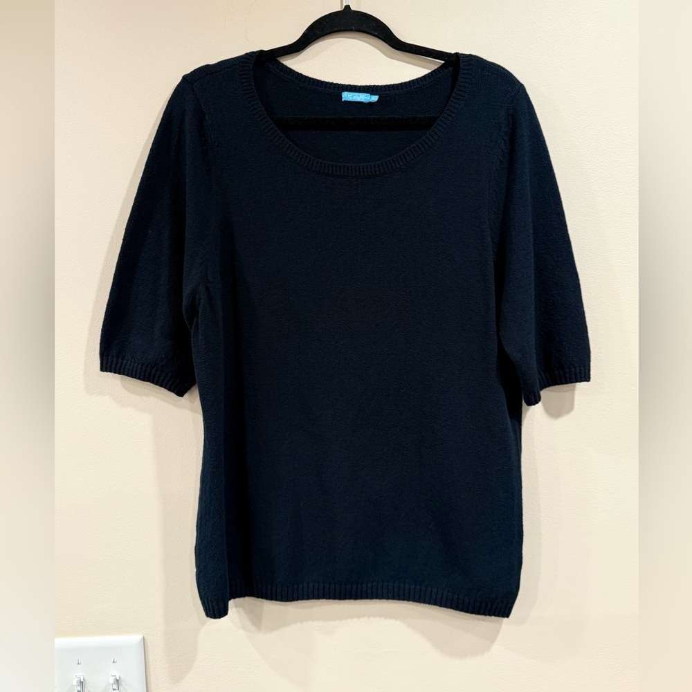 🔥J.McLaughlin Classic Black Women's Top women’s Sz XL EUC🔥